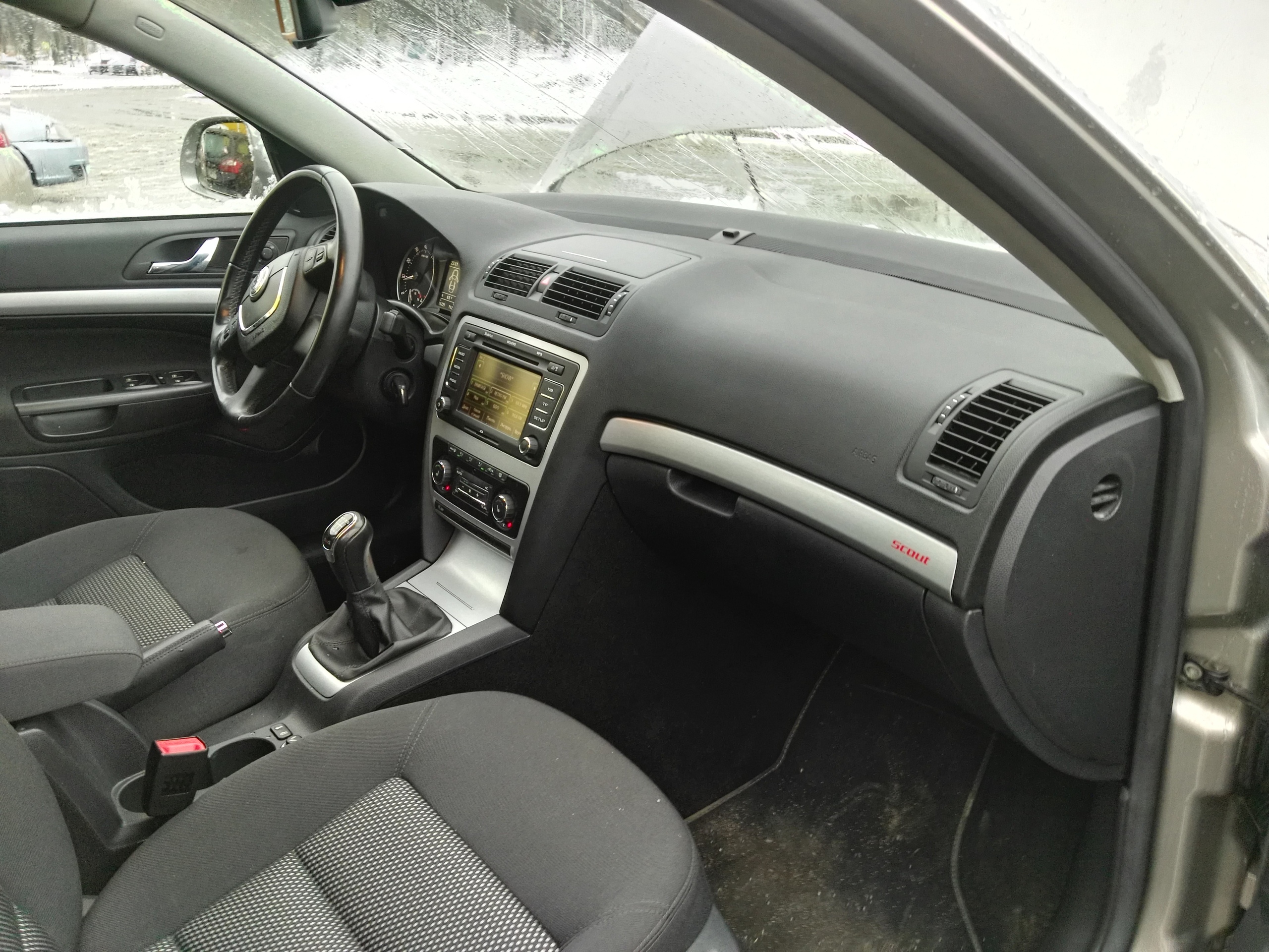 Осмотр Skoda Octavia для заказчика из крыма.